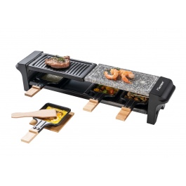 grill stone natural ARG200BW and plate Raclette with grill